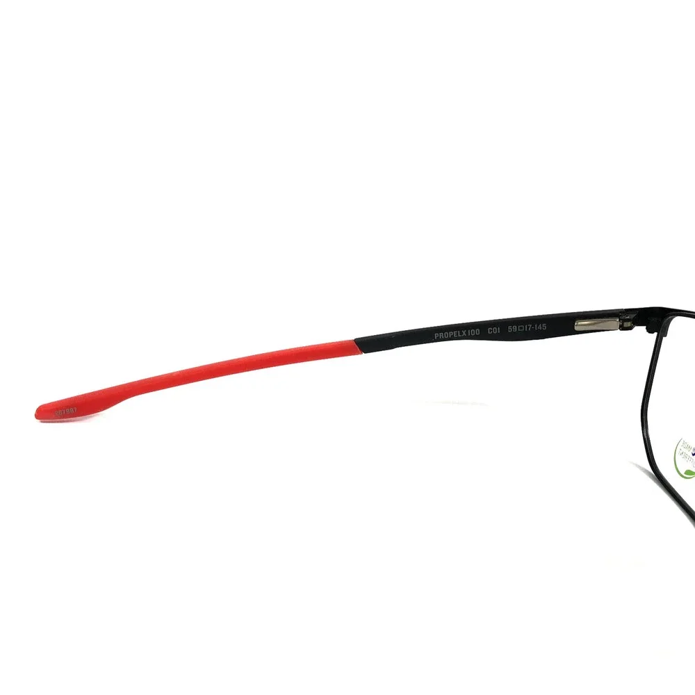 Champion Eyeglasses Frames PROPELX 100 C01 Matte Black Rectangle 59-17-145